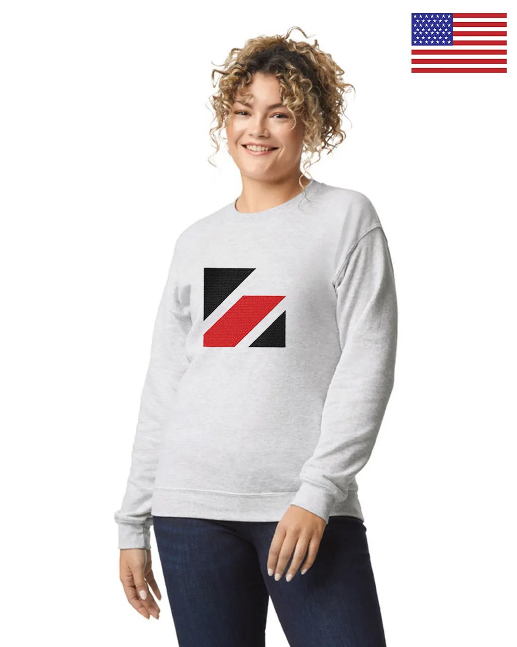Embroidered Classic Unisex Gildan Sweatshirt G18000_1